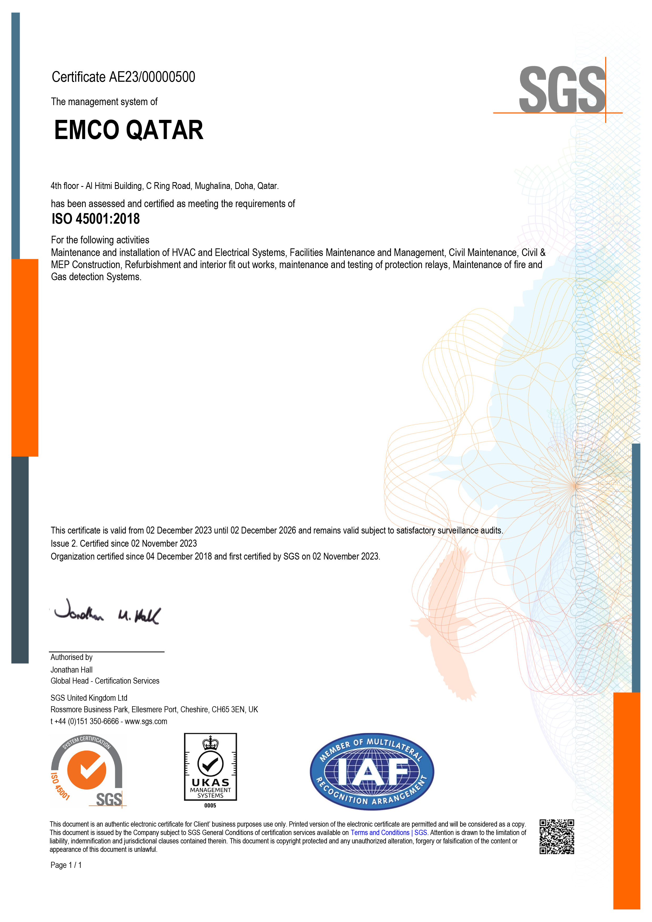 ISO 45001